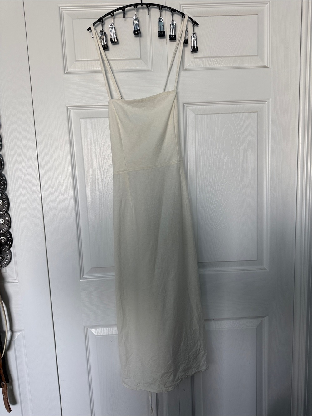wild fable Cream Spaghetti-Strap Slip Dress